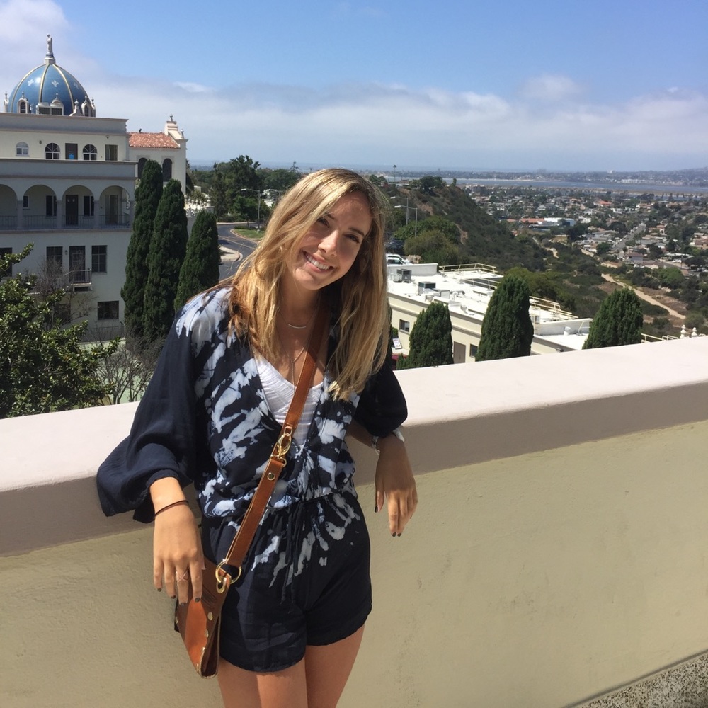 Blue Life Tye Dye Romper